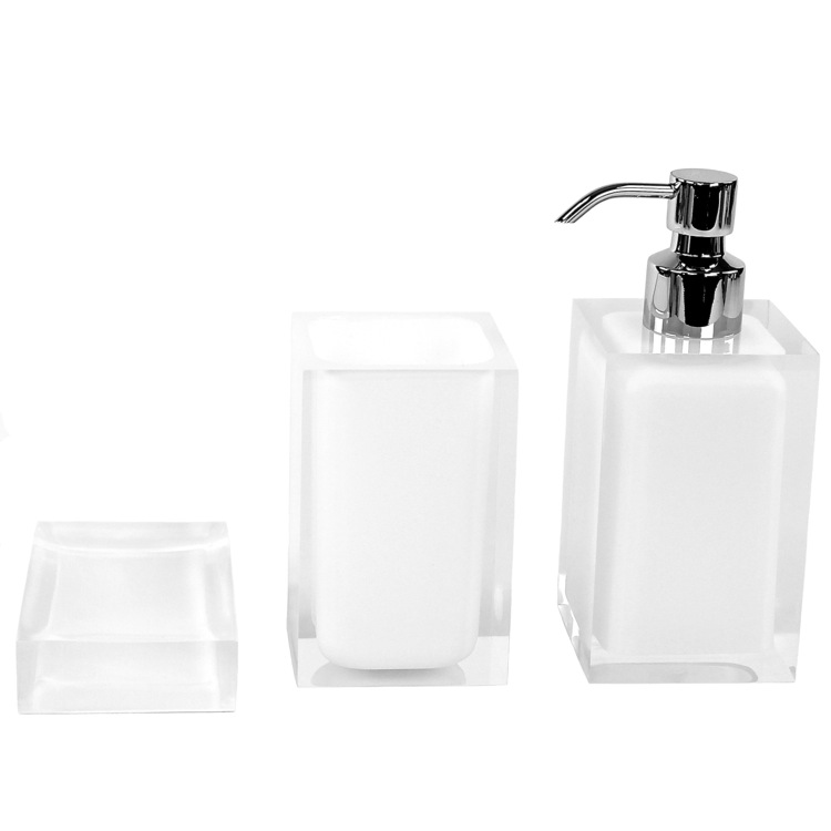 Gedy RA500-02 White Accessory Set of Thermoplastic Resins